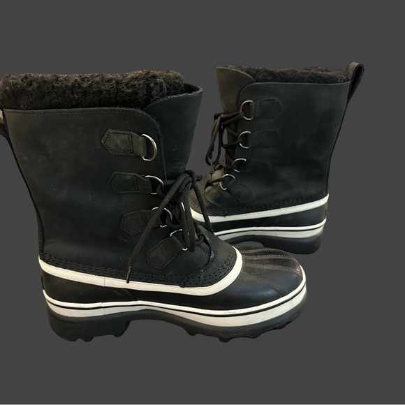 SOREL Men's Caribou Waterproof Winter Boots / Worn Once - Picture 6 of 8